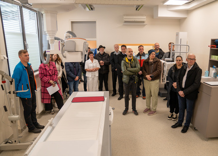 Gostje v novih prostorih